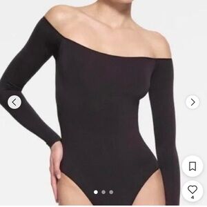 SKIMS off shoulder bodysuit